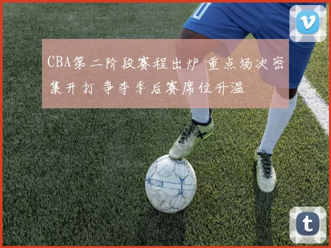 CBA第二阶段赛程出炉 重点场次密集开打 争夺季后赛席位升温
